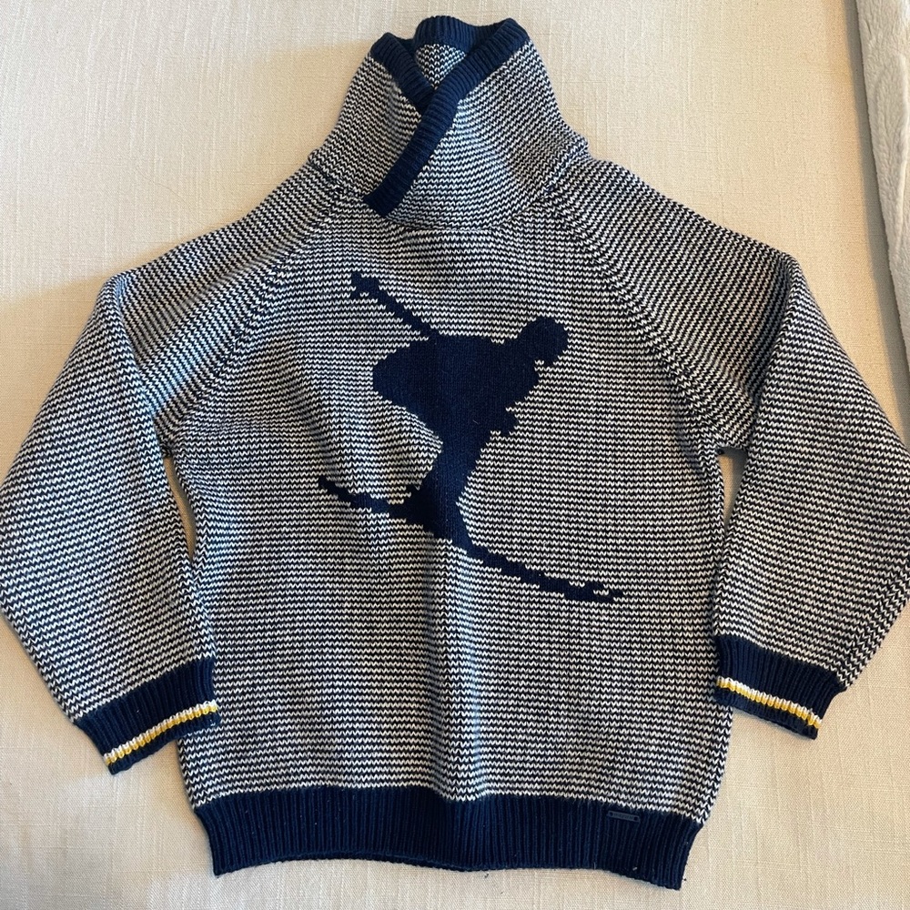 Boutique sweaters and Crewcuts Chinos